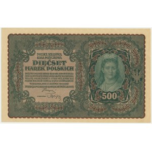 500 marek 1919 - I Serja BD -