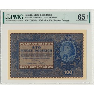 100 marek 1919 - IH Serja Y - PMG 65 EPQ