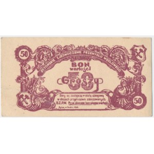 Bytomskie Zjednoczenie Przemysłu Węglowego 50 groszy 1945