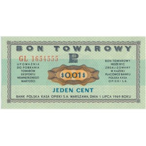 Pewex 1 cent 1969 - GL -