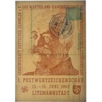 Łódź pocztówka z 1942