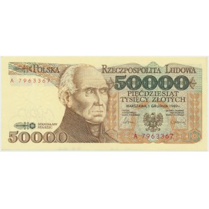 50.000 złotych 1989 - A -