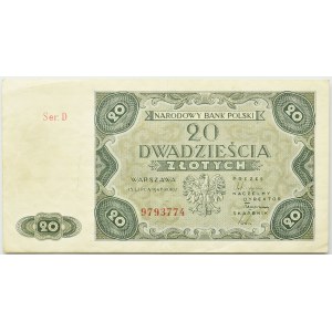 20 złotych 1947 - D -