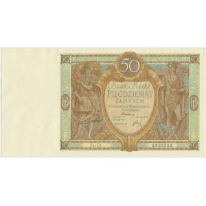 50 złotych 1929 - Ser.DI.-