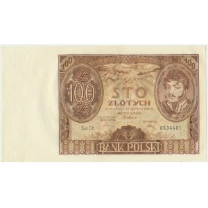 100 złotych 1934 - Ser.C.H -