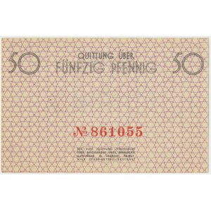 50 fenigów 1940 - numerator czerwony