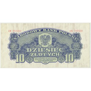 10 złotych 1944 ...owym - AM -