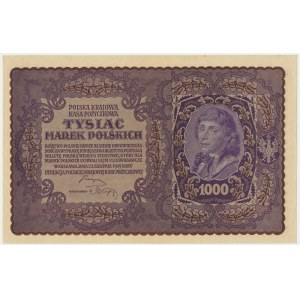 1.000 marek 1919 - I Serja BW -