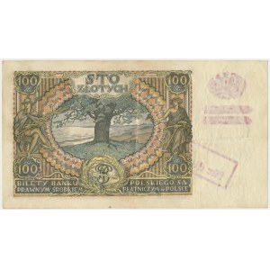 100 złotych 1932(9) - fałszywy przedruk okupacyjny - AP -