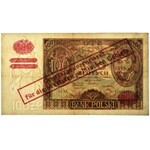 100 złotych 1932(9) - fałszywy przedruk okupacyjny - AP -