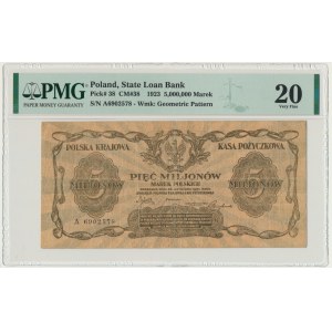 5 milionów marek 1923 - A - PMG 20