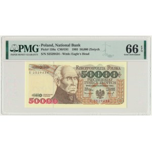 50.000 złotych 1993 - S - PMG 66 EPQ