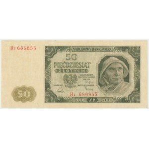 50 złotych 1948 - H2 - RZADKI