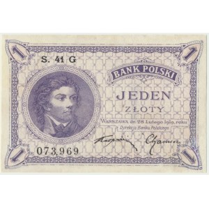 1 złoty 1919 - S.41 G -