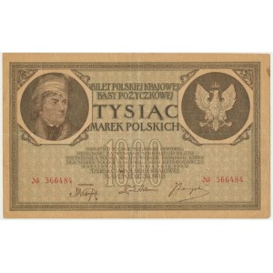 1.000 marek 1919 - bez oznaczenia serii - RZADKA