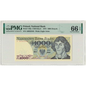 1.000 złotych 1975 - A - PMG 66 EPQ