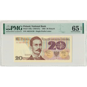 20 złotych 1982 - A - PMG 65 EPQ