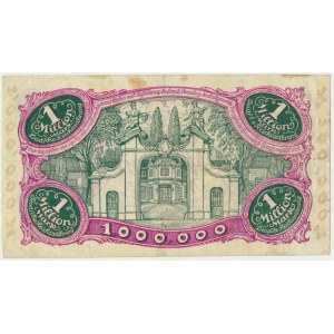 Gdańsk 1 milion marek 08 Sierpnia 1923 - num. 5 cyfrowa z ❊ nieobróconą