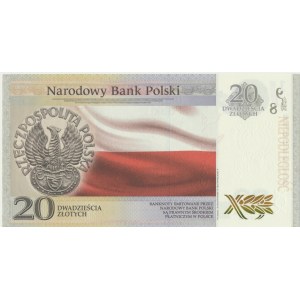 20 złotych 2018 - 100 lecie odzyskania Niepodległości - RP -