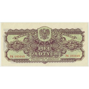 5 złotych 1944 ...owe - YA -