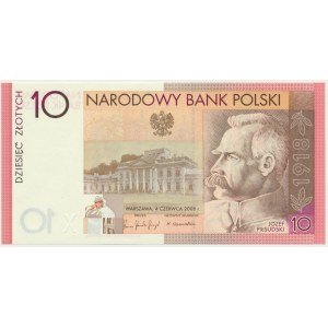 10 złotych 2008 - 90. Rocznica Odzyskania Niepodległości