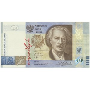 19 złotych 2019 - 100 - lecie powstania PWPW - RP -