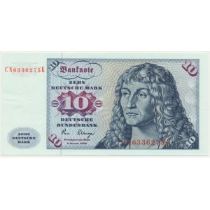 Germany, 10 mark 1980