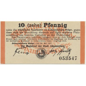 Johannisburg (Pisz), 10 Pfennig 1917