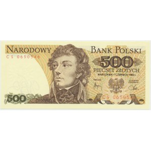 500 złotych 1982 - CS -