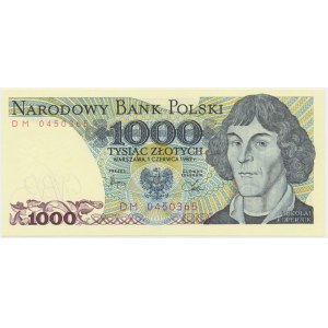 1.000 złotych 1982 - DM -