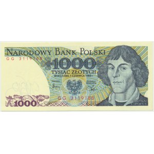 1.000 złotych 1982 - GG -