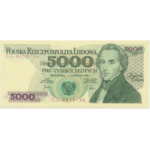 5.000 złotych 1982 - CG -