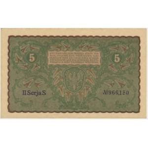 5 marek 1919 - II Serja S -