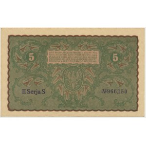 5 marek 1919 - II Serja S -