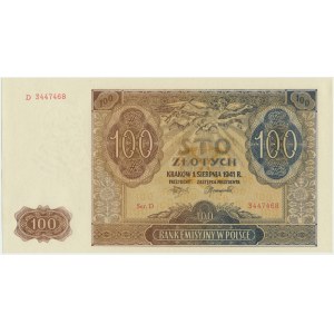 100 złotych 1941 - D -