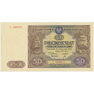 50 złotych 1946 - S -