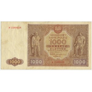 1.000 złotych 1946 - P -