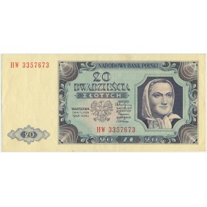 20 złotych 1948 - HW -