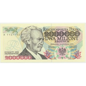 2 miliony złotych 1993 - A -