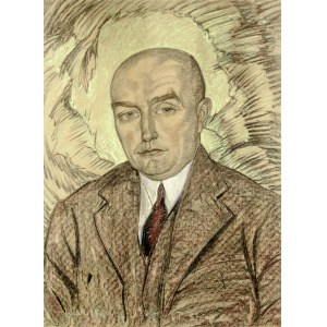 Stanisław Ignacy Witkiewicz Witkacy (1885-1939), Portret mężczyzny, 1930