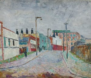 Zdzisław Przebindowski (1902-1986), Ulica w Gdyni, 1949