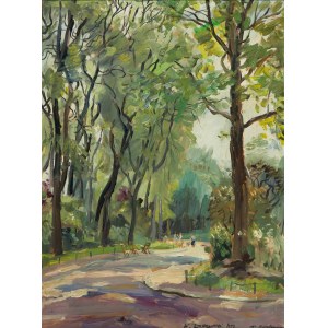 Włodzimierz Zakrzewski (1916-1992), Park Montsouris, 1957