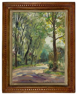 Włodzimierz Zakrzewski (1916-1992), Park Montsouris, 1957