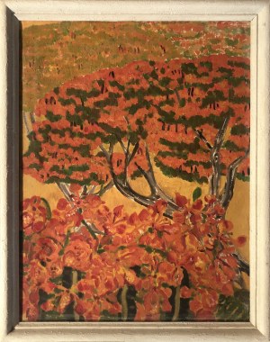 Elżbieta Massalska, Tropikalne drzewa, płomień lasu, 1970