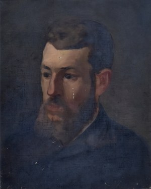 Stanisław Kamocki (1875-1944), Popiersie mężczyzny z brodą, 1900
