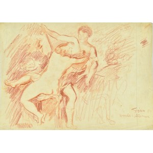 Kazimierz Podsadecki (1904-1970), Wenus i Adonis wg obrazu Tycjana