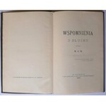 [Maryański Aleksander] Wspomnienia o Słucku; wydał B. J. K.