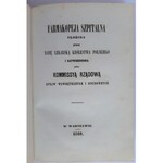 Farmakopeja szpitalna ułożona przez Radę Lekarską Królestwa Polskiego 1860