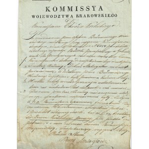 [Goleniowy k. Szczekocin, Komisja Województwa Krakowskiego z siedzibą w Kielcach, 1828]