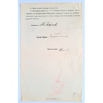 [Skarżysko-Kamienna] Umowa na otrzymywanie prądu elektrycznego 1929